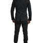 Elegant Slim Fit Black Martini Suit