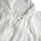 Elegant Sheer Silk Button-Up Blouse