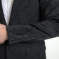 Elegant Slim Fit Black Martini Suit