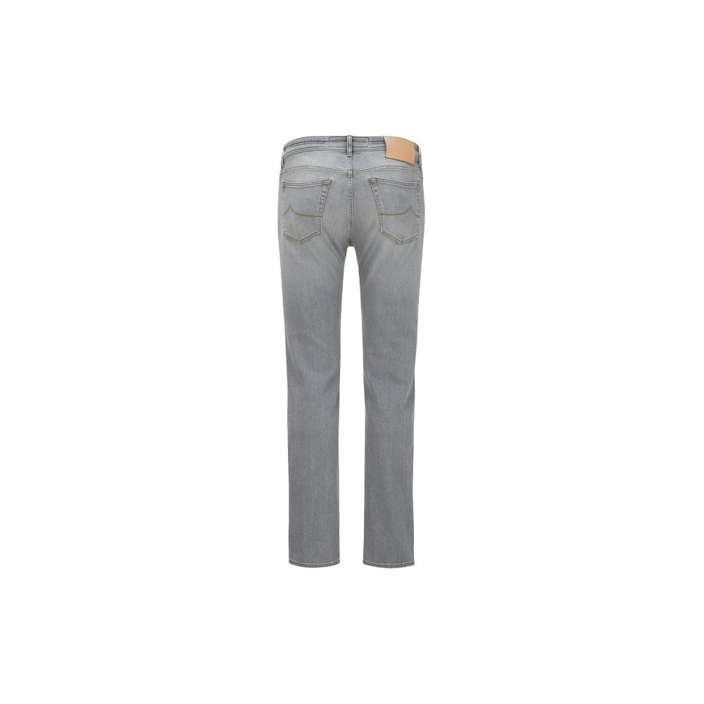 Sleek Slim Fit Grey Denim