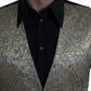 Elegant Gold Silk Formal Vest