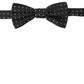 Elegant Black Silk Bow Tie