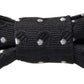 Elegant Silk Black Bow Tie with Signature Clasp