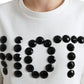 Embellished Crew Neck Fashion Tee