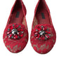 Elegant Floral Lace Vally Flats