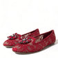 Elegant Floral Lace Vally Flats