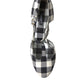 Chic Gingham T-Strap Pumps: Timeless Mary Jane Heels