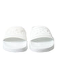 Elegant White Logo Slides