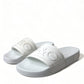 Elegant White Logo Slides