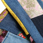 Vibrant Patchwork Skinny Jeans