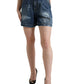 Chic High Waist Denim Hot Pants Shorts