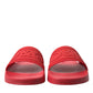 Radiant Red Men's Slide Sandals