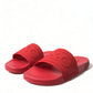 Radiant Red Men's Slide Sandals