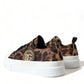 Elegant Leopard Print Casual Sneakers