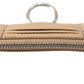 Beige Leather Shoulder Cardholder Shoulder Strap Wallet