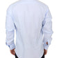 Elegant Light Blue Italian Cotton Shirt