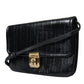 Elegant Eelskin Leather Shoulder Bag