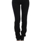 Elegant Black Straight Leg Jeans