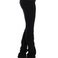 Elegant Black Straight Leg Jeans