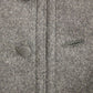 Elegant Gray Wool Blend Dress Vest