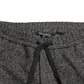 Elegant Dark Gray Wool Blend Joggers