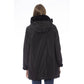 Black Polyester Women Jacket