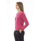 Fuchsia Cashmere Women Sweater