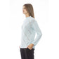 Light Blue Wool Women Sweater