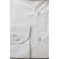 White Cotton Men Shirt Slim Fit With French Collar