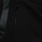 Elegant Black Cotton Blend Jogger Pants