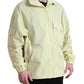 Elegant Yellow Windbreaker Jacket