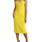 Sunshine Chic Sleeveless Midi Dress