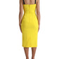 Sunshine Chic Sleeveless Midi Dress