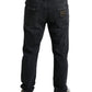 Elegant Slim Fit Tattered Denim Jeans