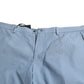 Sky Blue Cotton Bermuda Shorts