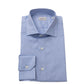 Light Blue Cotton Men Shirt