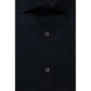 Blue Cotton Men Shirt