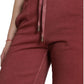 Chic Maroon High-Waist Designer Sweatshorts