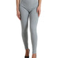 Elegant High Waist Leggings in Gray