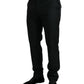 Elegant Slim Fit Wool Dress Pants