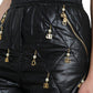 Elegant High-Waist Embellished Shorts