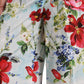 Floral High Waist Wide Leg Pants