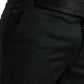 Elegant Slim Fit Wool Dress Pants