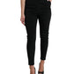 Elegant High Waist Skinny Pants