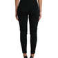 Elegant High Waist Skinny Pants