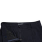 Elegant Mid Waist Tapered Pants in Blue