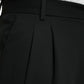 Elegant Black Wool Dress Pants