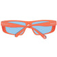 Orange Unisex Sunglasses