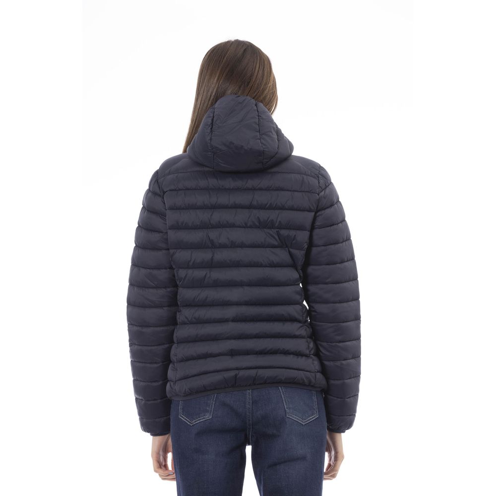 Blue Nylon Women's Jacket