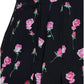 Elegant Floral A-Line Knee-Length Skirt